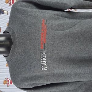 Vintage Y2K Northern Illinois University Alumni embroidered gray sweatshirt